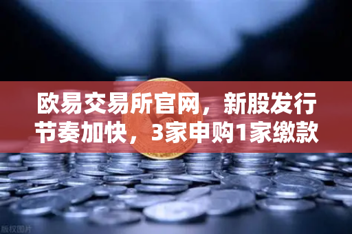 欧易交易所官网，新股发行节奏加快，3家申购1家缴款1家上市解析-第1张图片-欧易交易所