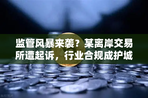 监管风暴来袭？某离岸交易所遭起诉，行业合规成护城河